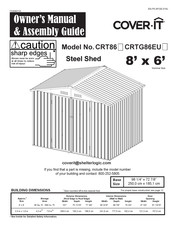 ShelterLogic COVER-IT CRT86 Manuel Du Propriétaire Et Guide D'assemblage