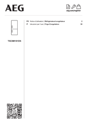 AEG TSC8M181DS Notice D'utilisation