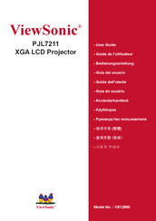 ViewSonic PJL7211 Guide De L'utilisateur