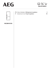 AEG NSC8M181DS Notice D'utilisation