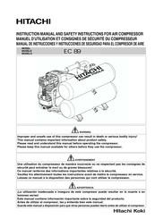 Hitachi EC 89 Manuel D'utilisation