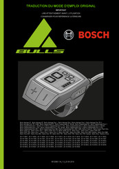 Bosch BULLS Twenty 6 EVO Traduction Du Mode D'emploi Original