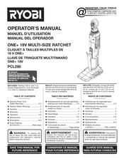 Ryobi ONE+ PCL280 Manuel D'utilisation