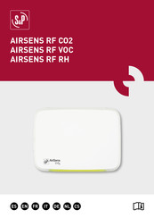 S&P AIRSENS RF CO2 Mode D'emploi