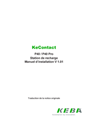 Keba KeContact P40 Manuel D'installation