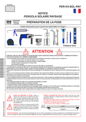 Sav PER-H3-SOL-PAY Notice De Montage