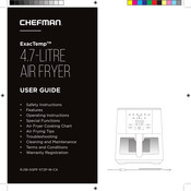 Chefman ExacTemp RJ38-SQPF-5T2P-W-CA Guide D'utilisation