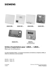 Siemens AGU2.350 Serie Manuel D'utilisation