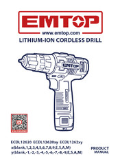 EMTOP ECDL12620 Serie Manuel Du Produit