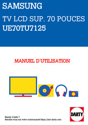 Samsung UE70TU7125 Manuel D'utilisation