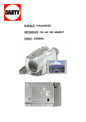 Panasonic NV-GS180EG Mode D'emploi