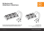 ekwb EK-Nucleus AIO CR360 Vision D-RGB Manuel D'installation