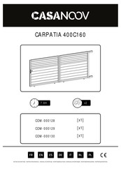 Casanoov CARPATIA 400C160 Instructions De Montage