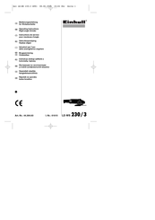 EINHELL 44.304.63 Instructions De Service