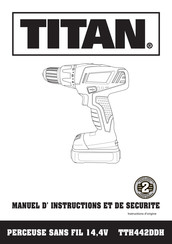 Titan TTH442DDH Manuel D'instructions Et De Sécurité