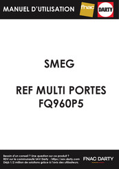 Smeg FQ960P5 Notice D'utilisation