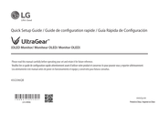 LG UltraGear 45GS96QB Guide De Configuration Rapide