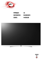 LG OLED55B7V-Z E-Manual