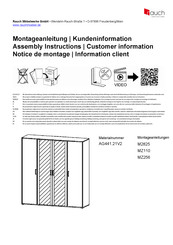 Rauch Voyager AG441.21V2 Instructions De Montage