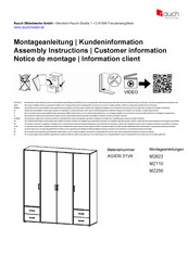 Rauch Voyager AG439.31V4 Notice De Montage