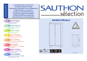 SAUTHON selection BASILE DZ191A Instructions De Montage