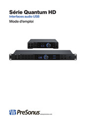 PRESONUS Quantum HD Serie Mode D'emploi