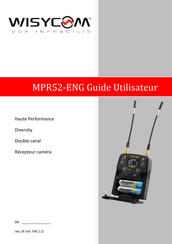 WisyCom MPR52-ENG Guide Utilisateur