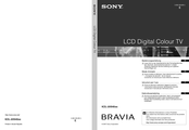 Sony Bravia KDL-20S4000 Mode D'emploi