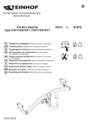 Steinhof K-072 Notice De Montage Et D'utilisation