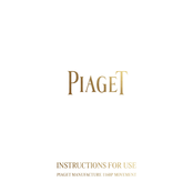 Piaget G0A42002 Mode D'emploi