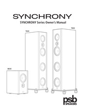 PSB Speakers SYNCHRONY Seire Mode D'emploi