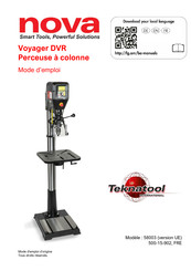 Teknatool nova 58003 Mode D'emploi