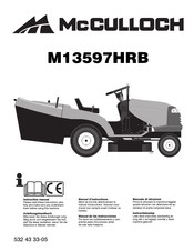 Mcculloch M13597HRB Manuel D'instructions