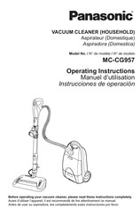 Panasonic MC-CG957 Manuel D'utilisation