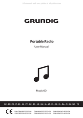 Grundig Music 60 Mode D'emploi