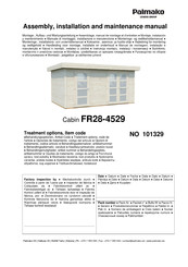 Lemeks Palmako FR28-4529 Assemblage, Manuel De Montage Et D'entretien
