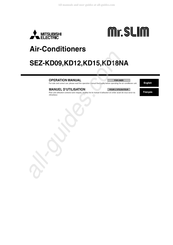 Mitsubishi Electric Mr.SLIM S EZ-KD09NA Manuel D'utilisation