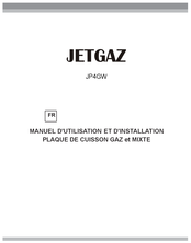 JETGAZ JP4GW Manuel D'utilisation Et D'installation