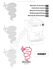 Bezzera HOBBY Manuel D'instructions