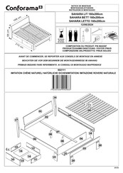 CONFORAMA SAHARA Notice De Montage