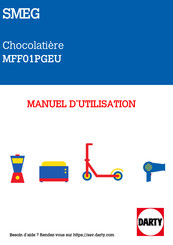 Smeg MFF01PGEU Manuel D'utilisation