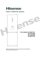 Hisense H415BITF-WD Mode D'emploi