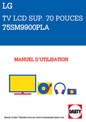 LG 75SM99 Série Manuel D'utilisation