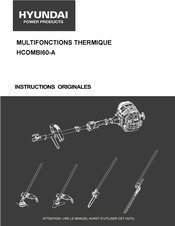 Hyundai power products HCOMBI60-A Instructions Originales