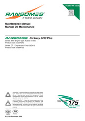 Ransomes Parkway 2250 Plus WB Serie Manuel De Maintenance