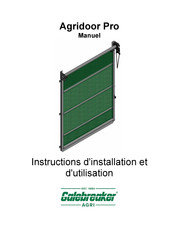 Galebreaker Agridoor Pro Instructions D'installation Et D'utilisation