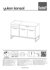 furmet yukon konsol Instructions De Montage