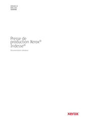 Xerox Iridesse Documentation Utilisateur