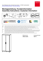 Rauch Carlsson 68623.6080 Instructions De Montage