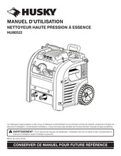 Husky HU80522 Manuel D'utilisation